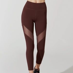 Lululemon x Barry’s Midnight Maroon Stronger as One Tight